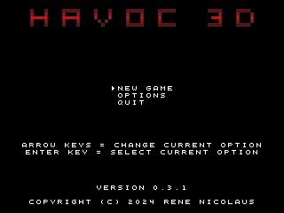 Main Menu
